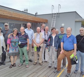 Exkursion zum Sonnenkraft Bürgerinnenbeteligungsprojekt LISA